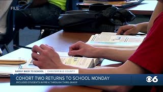 More Chesterfield students begin in-class learning: 'I'm excited'