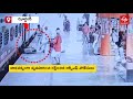 RPF constable saves passenger from falling under moving train, CCTV footage