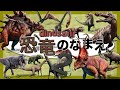 【知育 恐竜アニメ】きょうりゅうの名前2 リアルな恐竜 大集合◎スコミムス ケントロサウルスなど人気の恐竜18種が登場 英語の名前付き dinosaur ティラノサウルス トリケラトプスも