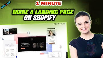 How to make a landing page on shopify 2025