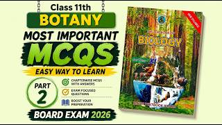 Class 11 Botany Target Paper 2026 | Karachi Board 10 Most Important Long Questions! 🔥