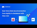 Real-time Data Synchronization from MySQL to Databend with Flink CDC
