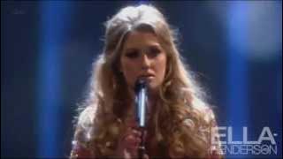 Ella Henderson performs 'Believe' at the National Television Awards 2013 (23rd January)