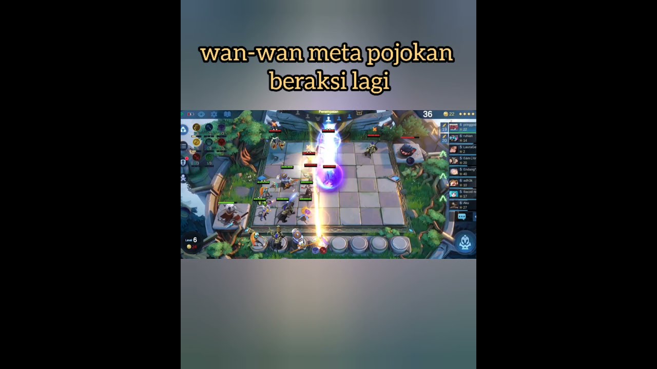 magic chess wan-wan meta pojokan kembali beraksi lagi bro !