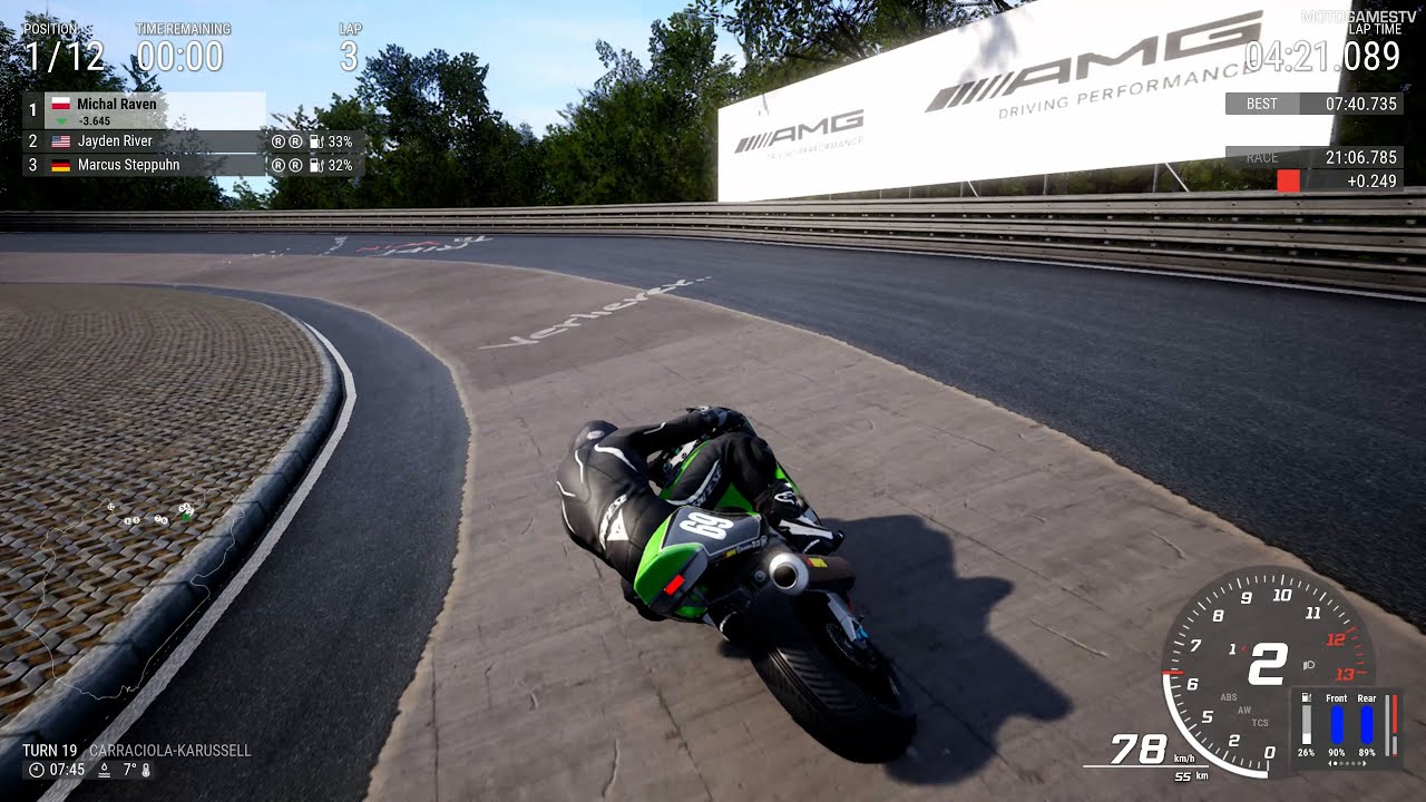 RIDE 4 - 20 Minutes Endurance Race at Nordschleife (Dynamic Weather Gameplay)