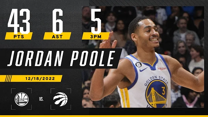 Jordan Poole records CAREER-HIGH 43 PTS