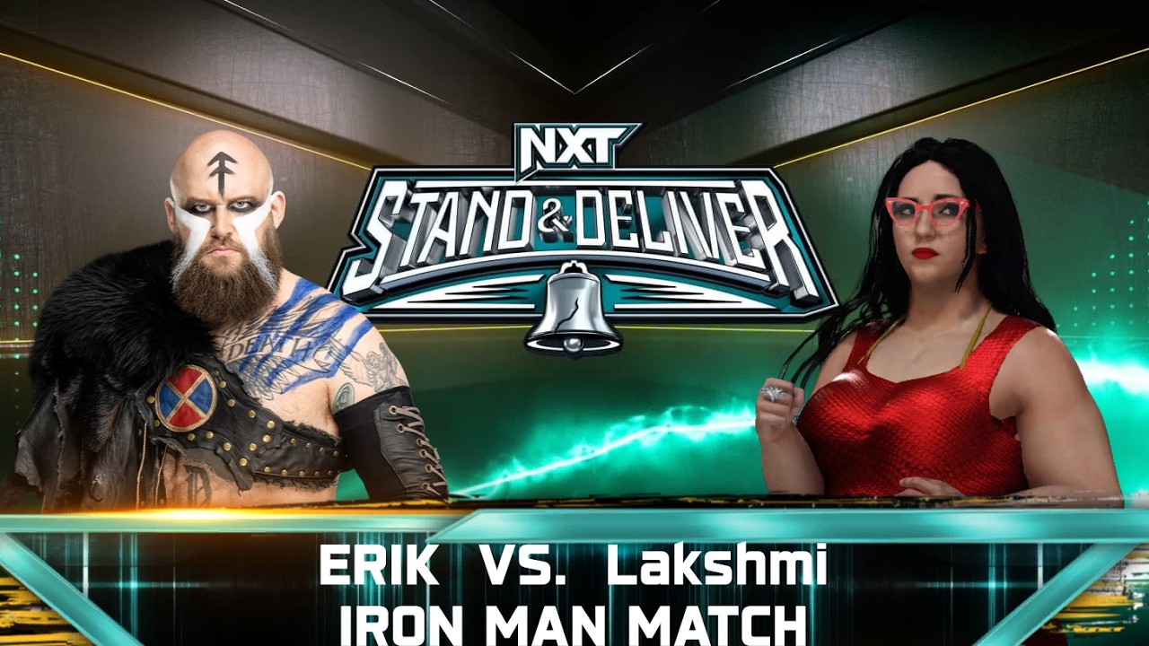 Lakshmi FIGHTS Erik in BRUTAL IRON MAN MATCH at NXT