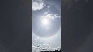 Rainbow halo 🌈💫 #캐나다일상브이로그 #vlog #캐나다애개맘 #rainbow #sunhalo