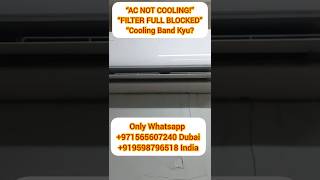 split ac not Cooling#SuryaIndustrialAutomation#SplitAC #ACNotCooling#ACService #IndoorFilter#ac
