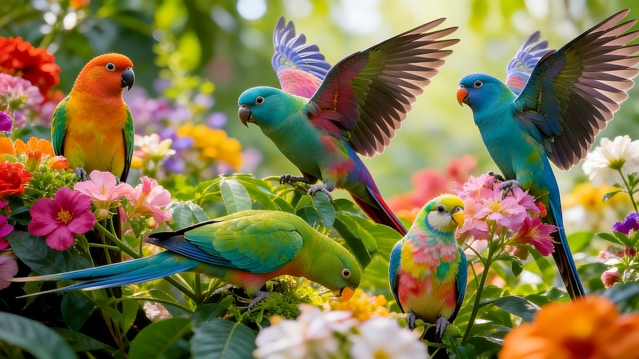 🌸 Morning Birds and Gentle Piano Harmony | Soothing Nature Sounds for Relaxation & Study