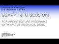 Columbia GSAPP Architecture Info Session