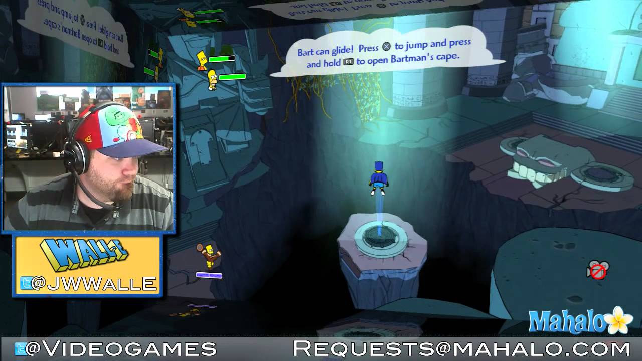 [HD / PS3] The Simpsons Game Walkthrough w/ WallE Episode 2 pt 1