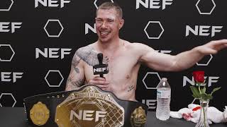 Brett Martin Nef 54 Post Fight Interview