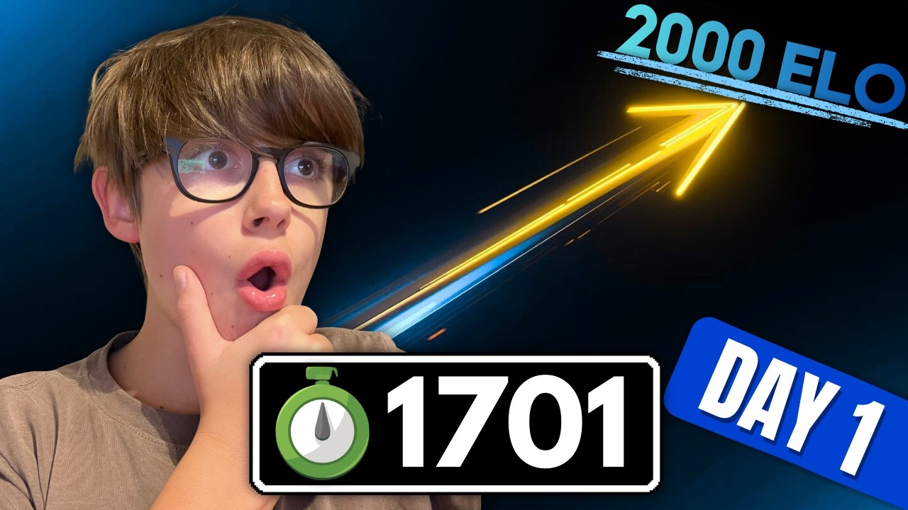 Day 1 | Road To 2000 Elo In Chess - YouTube