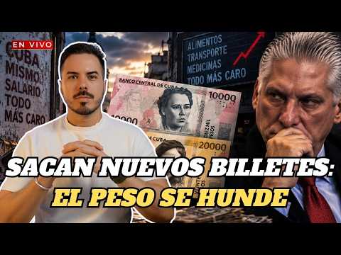 🔴 Régimen lanza nuevos billetes, el peso se hunde y protesta universitaria conmociona Villa Clara