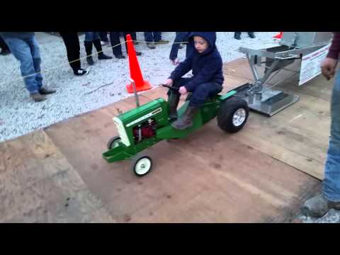 Motorized pedal tractor 1950 oliver