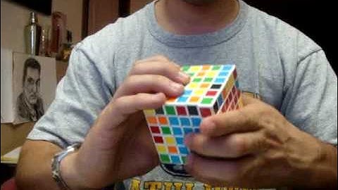 6x6 V-Cube 6 Solve - 6:52.49 - First time breaking 7 minutes