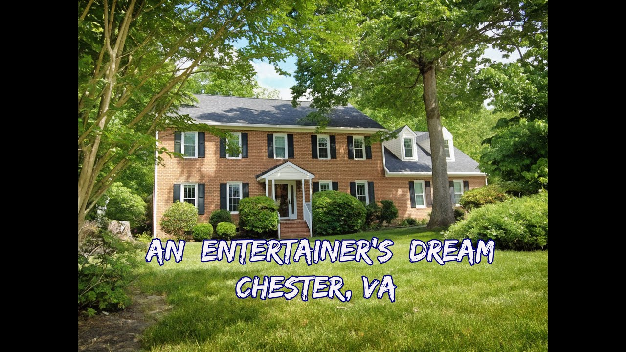 All Brick 5 BDRM Chester, VA Home for Sale on Nice Corner Lot +$559K+