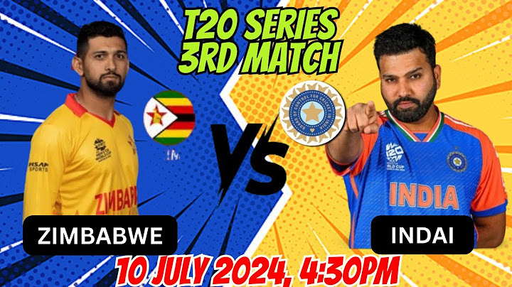 India vs Zimbabwe T20 Series 3rd Match Crucial Decision 10 July 2024