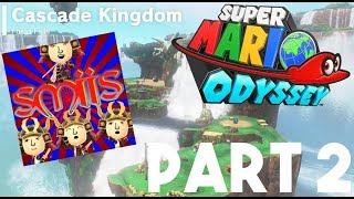 Lets Play Super Mario Odyssey Part 2: Cascade Kingdom