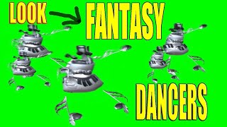 Fantasy Music Dance Creatures Green Screen Animation