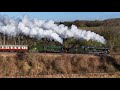 Double headed steam at GCR Winter Steam Gala 25/01/25