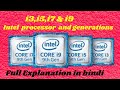 Core i3/i5/i7/i9 processor and different generations explained in hindi | Technical Gyan