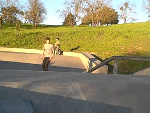 Andrew Moore : Bangin' Part 2/2 at Moraga Skatepark