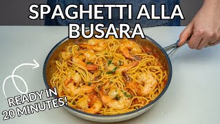 Spaghetti Alla Busara: DELICIOUS Seafood Pasta Recipe