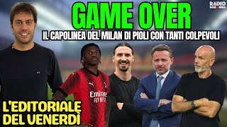 GAME OVER MILAN. ROMA 2-1 MILAN | L'Editoriale del Venerdì