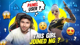 New Cute Girl Player 👩‍🦰 Tested For NG E-Sports 😍 || Can She Join ? @NonstopGaming_