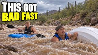 Arizona Flash Flood vs Cheap Kayaks
