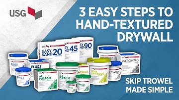 3 Easy Steps to Hand-Textured Drywall | Skip Trowel Made Simple