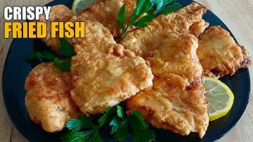 Crispy Fried Fish Recipe | The Secret to Perfect Crunchy Fish Fillets