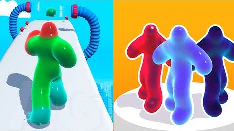 Blob Runner 3D - Pro Gameplay All Levels (level 01-10) Satisfying and Fun Gameplay iOS and Android