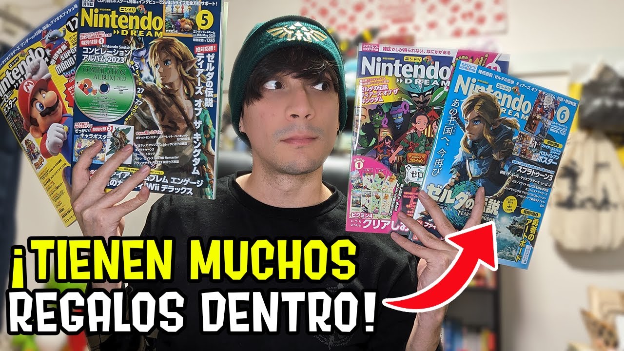 ¡Abro MUCHAS REVISTAS Nintendo Japonesas en 2023! - ¿QUÉ REGALOS Traen DENTRO?