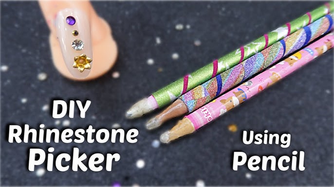 Rhinestone Picker Pen DIY, Make nail art tools at home