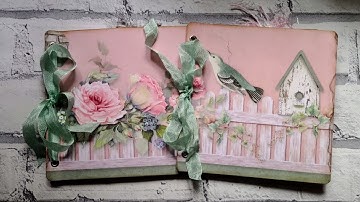 Cheap, Quick & Easy Junk Journal From  6 x 6 Scrapbook Papers