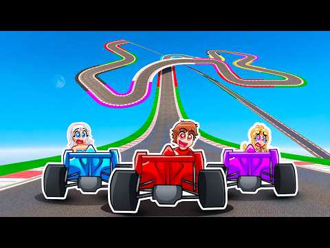 IMPOSSIBLE F1 Maze Track Race In GTA 5...