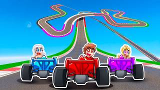 IMPOSSIBLE F1 Maze Track Race In GTA 5...