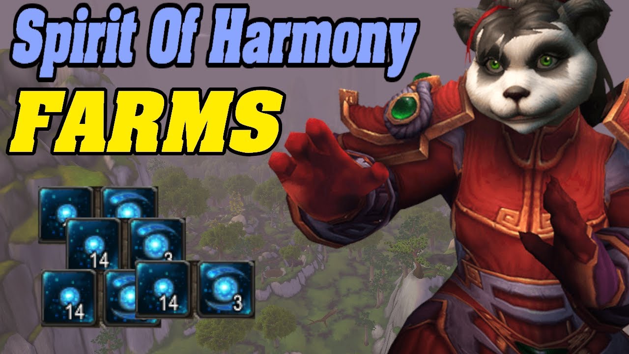 3 Easy Farms For Spirit Of Harmony MoP Classic
