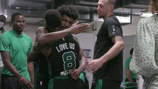 Boston Celtics Players React to Winning Game 7