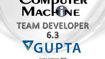 Team Developer 6.3 - Funcionalidades