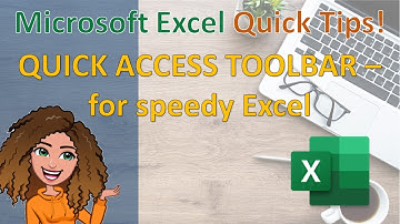 Excel quick tip: Quick access toolbar - use it to speed up your work #Excel