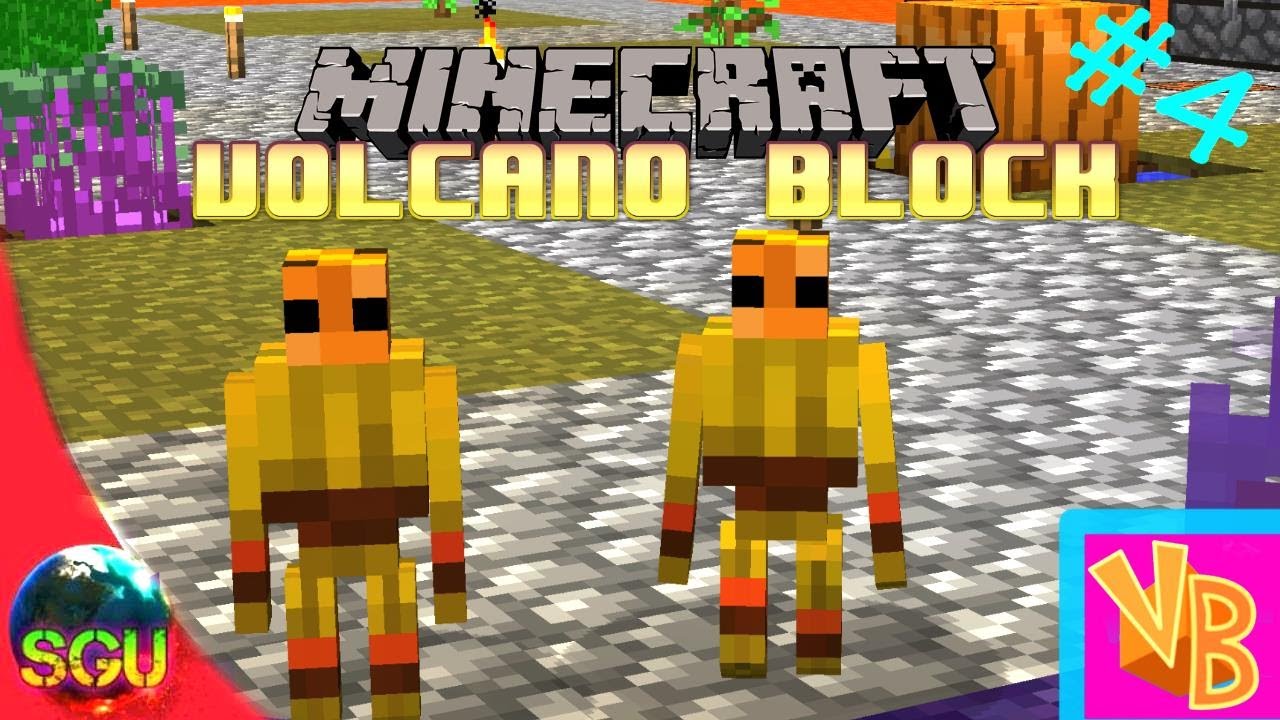 🌋 | #4 MINECRAFT GUIA VOLCANO BLOCK español gameplay | tenemos amiguitos