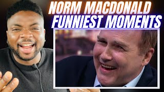 Brit Reacts To NORM MACDONALD LIVE FUNNIEST MOMENTS!
