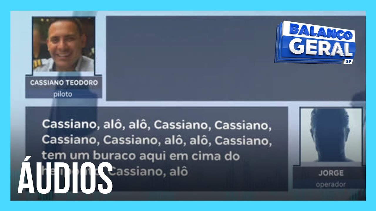 Passageiro de helicóptero desaparecido mandou áudio para filho falando sobre dificuldade do voo