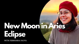 New Moon in Aries Eclipse Energies [Learn from an Astrology Expert]