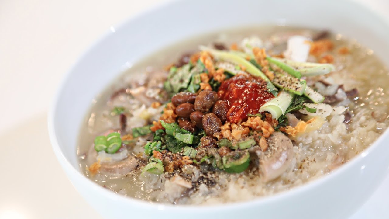 Jannie Lam: Babaw (aka Bor Bor) [Innards Rice Porridge Recipe] | Vegas Vixen in the Kitchen