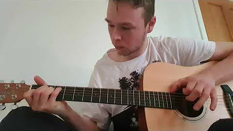 The Big lez show main theme song played on guitar.